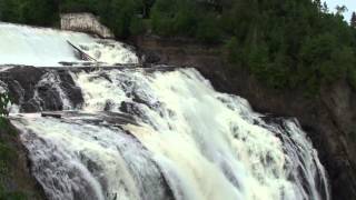 La chute Montmorency Québec  Canada [upl. by Ahsauqal]