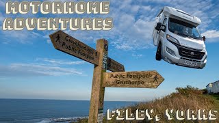 Motorhome Adventures in Filey North Yorkshire Ultimate Road Trip Destination [upl. by Odnamla]