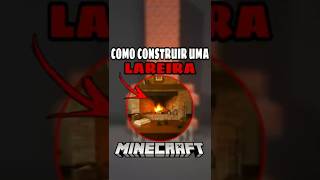 COMO CONSTRUIR UMA LAREIRA NO MINECRAFT [upl. by Dibrin723]