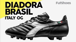 Diadora Brasil Italy OG 1984  Unboxing  On feet  FutShoes [upl. by Marsh]