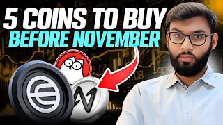 ✅ You Only Need These 5 Coins for Bull Market  Best Altcoin To Buy [upl. by Theurer960]