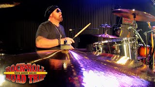 Jason Bonham Kenny Aronoff and Sheila E Face Off in a Drum Battle  Rock amp Roll Road Trip [upl. by Sigismundo798]