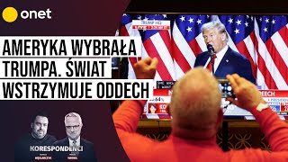 AMERYKA WYBRAŁA TRUMPA ŚWIAT WSTRZYMUJE ODDECH [upl. by Aniret]