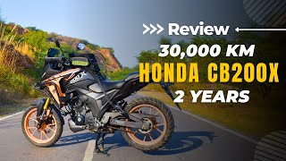 My 2 Years  30000 KM  Long Term Owner Review of Honda CB200X  Problems faced in CB200X [upl. by Samau]