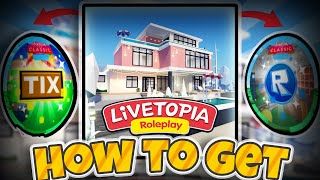 LIVETOPIA🏘️  Roblox The Classic ALL 5 TOKENS AND 10 TIX [upl. by Gnik]