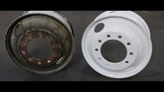 Wheel Reconditioning Process  Service Tire Truck Centers [upl. by Durno191]