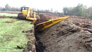 Worlds Biggest Plow  Extreme Bulldozer Ploughing Field [upl. by Marsland]