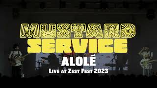 Mustard Service  Alolé Live at Zest Fest 2023 [upl. by Aiuoqes]