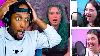 Cimorelli SISTER VS SISTER Harmony Breakdown Challenge Reaction [upl. by Suirauqram]