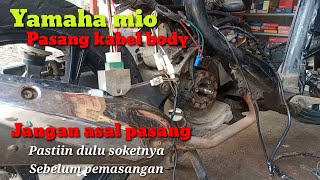 Pasang kabel body mio sporty [upl. by Fridell]