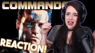 First Time Watching Commando Reaction [upl. by Eelannej]