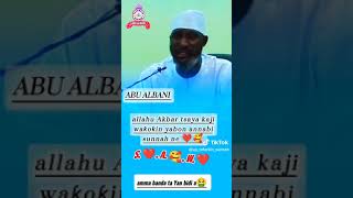 WAKOKIN YABON ANNABI SUNNAH CE DAGA SHEIKH ALBANI ZARIA [upl. by Nickie]