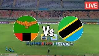 🔴LIVE Zambia Vs Tanzania FIFA World Cup Championship Extended Highlights Taifa Stars Leo [upl. by Dryden]