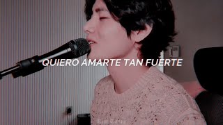 17 Pink Sweat  Taehyung VLive › Letra en Español V Playlist [upl. by Kasevich891]