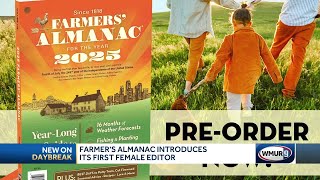 Farmers Almanac names its first female editor [upl. by Arbrab860]