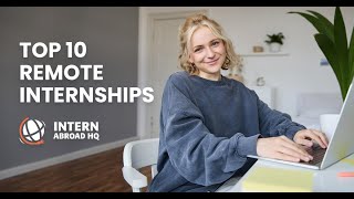 Top 10 Remote Internships You Should Look Out For [upl. by Aznarepse]