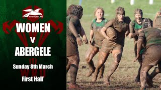 Porthcawl Women v Abergele Women  First Half  8th March 2020 [upl. by Dranik602]