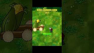 All Level King Cannon Corn vs Zomboss 🔥 pvz pvz2 pvzfusion plantsvszombies [upl. by Naginarb287]