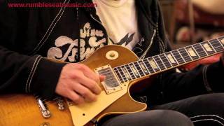 Joe Bonamassa and his Skinner Burst at Rumble Seat Music [upl. by Anih274]