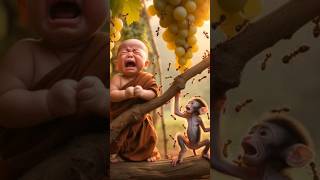 🔥Monk So Cute me Funny 🔥🤣🥹 shortvideo shortsfeed cutebaby cutebaby foryou love [upl. by Scotney863]