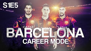 FIFA 15 Barcelona Career Mode  CRAZY LONGSHOT GOAL  S1E5 [upl. by Lanie280]