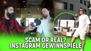 Sind Instagram Gewinnspiele SCAM Talk mit Max Herd amp Ron Bielecki WasLos [upl. by Suivatnom]