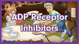 ADP Receptor Inhibitors Mnemonic for USMLE [upl. by Leahciam]