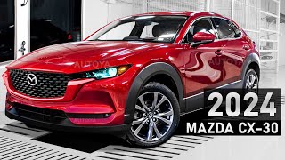 New Mazda CX30 2024 Refresh  FIRST LOOK Exterior Facelift amp Interior Restyle [upl. by Mayfield]