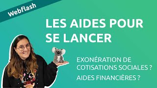 Les aides pour se lancer en microentreprise [upl. by Enileuqcaj]