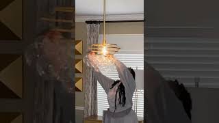 Modern Glass Bubbles Chandelier Bubble Light Fixture Remshepcom trending homedecor architect [upl. by Solange]