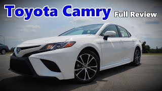 2018 Toyota Camry Full Review  XSE XLE SE amp LE [upl. by Carney]