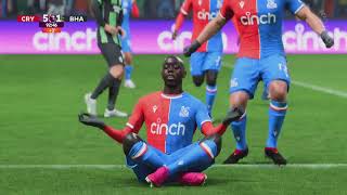 Part 30  Robbed In London  Crystal Palace VS Brighton  Brighton Manager Career Mode [upl. by Chalmer]