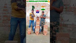 🇮🇳India vs 🇭🇲England and 🇵🇰Pakistan kon jitega 🤔 India power indianboy youtubeshorts [upl. by Edelstein459]