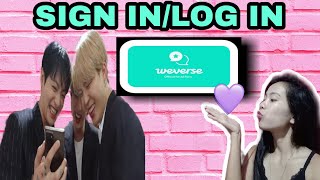 HOW TO CREATE WEVERSE ACCOUNT SIGN INLOG IN TUTORIAL TAGALOG [upl. by Synned]