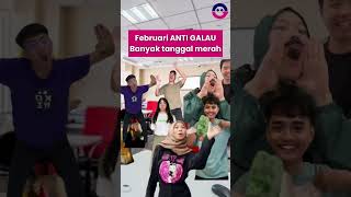 Februari ANTI GALAU Banyak Tanggal MERAH [upl. by Aisanat]