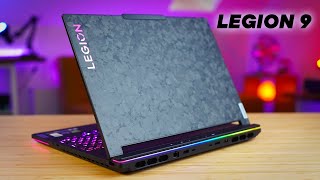 Legion 9 Unboxing and Benchmarks  Water Cooled and Mini LED Screen [upl. by Blatman]