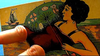 Novelty Vintage Postcards Animation [upl. by Nigrom]