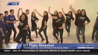 Performance Wichita ICT Flight Showchoir on KAKE News  Part 3 [upl. by Jallier727]