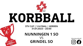 31012023  2000  Korbball Herren STVCUP Halle 14 Final  Nunningen 1 SO VS Grindel SO [upl. by Arvy306]