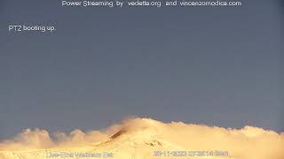 Etna Live Webcam 25 November 2023 [upl. by Om]