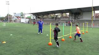 ejercicios de futbol para niños de 6 a 8 años [upl. by Henarat]