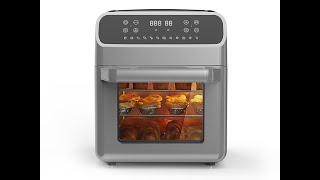 12L gray air fryer oven [upl. by Atsyrt]