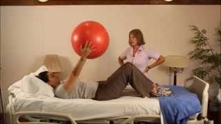 COPD Treatments amp Rehab Therapy Ball Exercises [upl. by Panaggio]