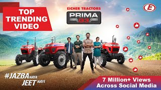 EICHER TRACTORS  PRIMA G3  Style Technology Comfort  JazbaNayaJeetNayi  New Tractor Range [upl. by Ian]