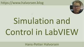 Simulation and Control in LabVIEW [upl. by Ztirf]