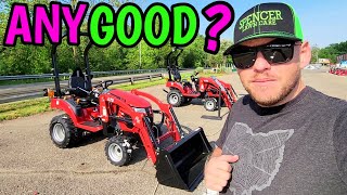 TRACTOR SHOPPING FOR OUR 21 ACRE PROPERTY  WE ARE GOING TO NEED SOMETHING BIGGER [upl. by Kentigerma]