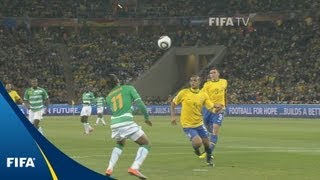 Brazil v Côte dIvoire  2010 FIFA World Cup  Match Highlights [upl. by Soinotna]