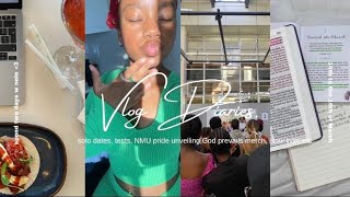 Vlog Diaries EP7  solo dates tests NMU pride mural unveiling etc  SOUTH AFRICAN YOUTUBER [upl. by Desirea]