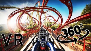 360 VR Roller Coaster Experience [upl. by Royo]