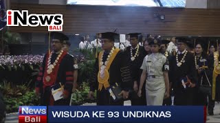 Undiknas Gelar Wisuda Ke93 Lepas 169 Lulusan [upl. by Tavy43]